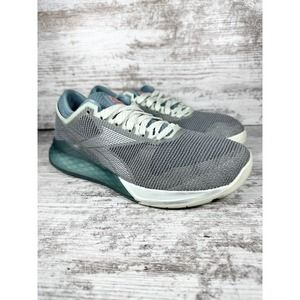 Women’s Reebok CrossFit Nano 9 Gray Training Shoes Sz 6.5